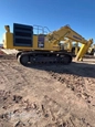 Back of used Excavator,Used Komatsu,Side of used Komatsu Excavator,Used Komatsu under sun,Side of used Excavator